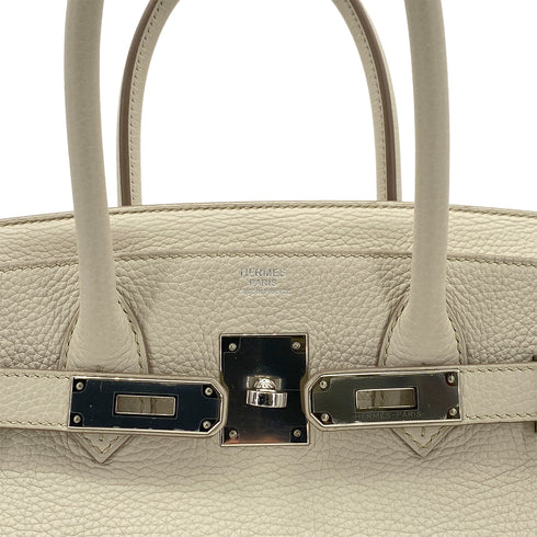 HERMES BIRKIN 30 BETON TAURILLON CLEMENCE HAND BAG A SHW 90263097 - PURPOSE