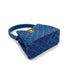 CHANEL VINTAGE MATELASSE HAND BAG BLUE DENIM 90263113 - PURPOSE