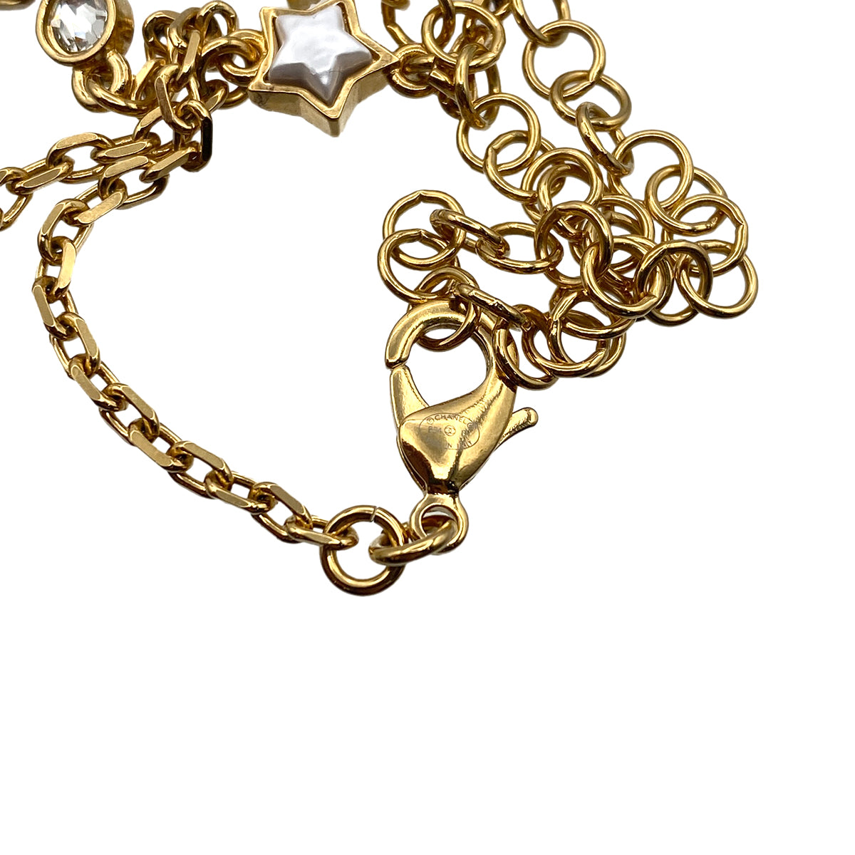 CHANEL NECKLACE COCOMARK RHINESTONE ACCESSORY B24C 90263117
