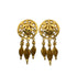 CHANEL VINTAGE EARRINGS COCOMARK SWING GOLD ACCESSORY 95P 90263138 - PURPOSE