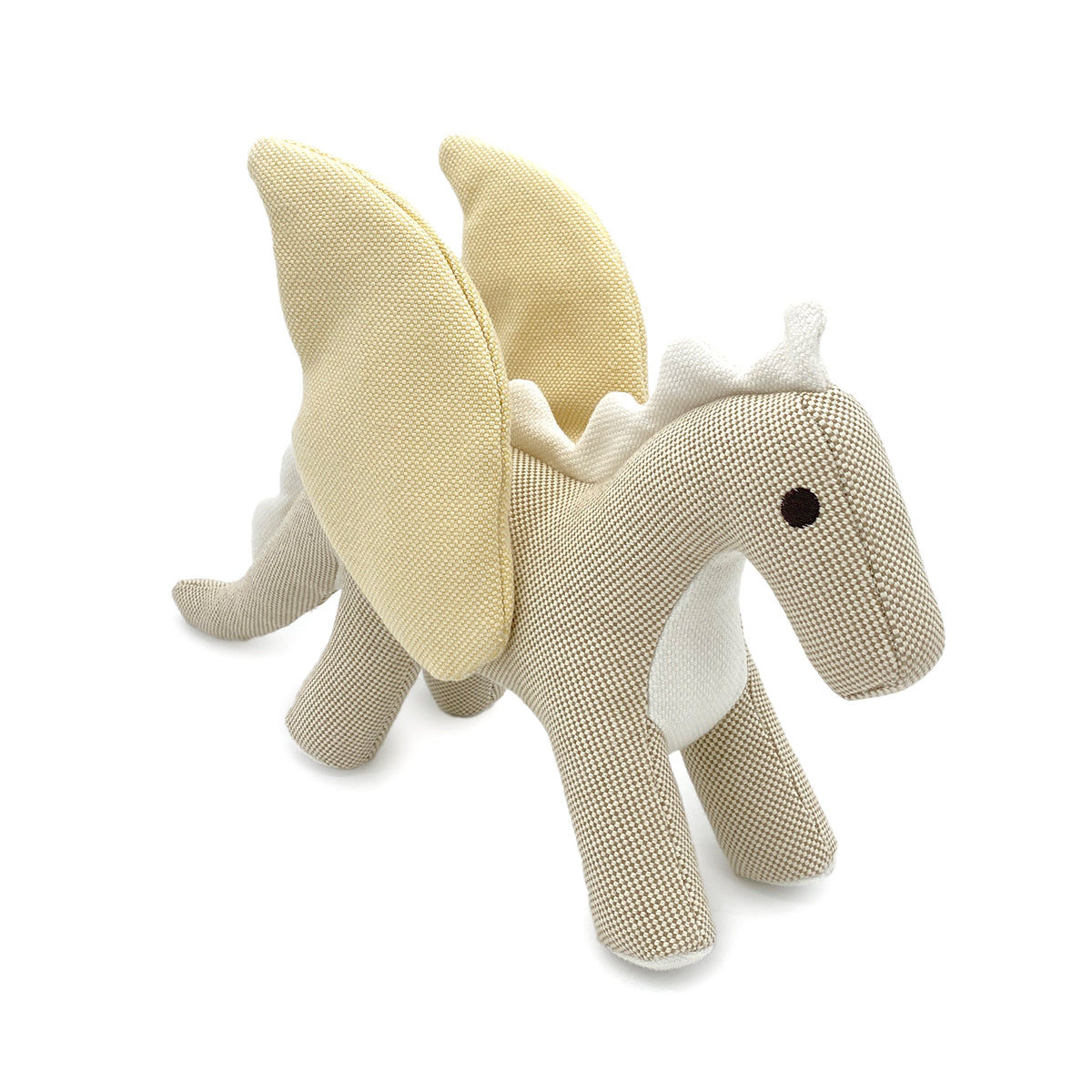 HERMES EPOPEE DRAGON STUFFED TOY NATURAL COTTON 90263142