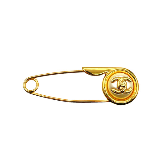 CHANEL VINTAGE BROACH PEARL TURN LOCK ACCESSORY B24A 90263152