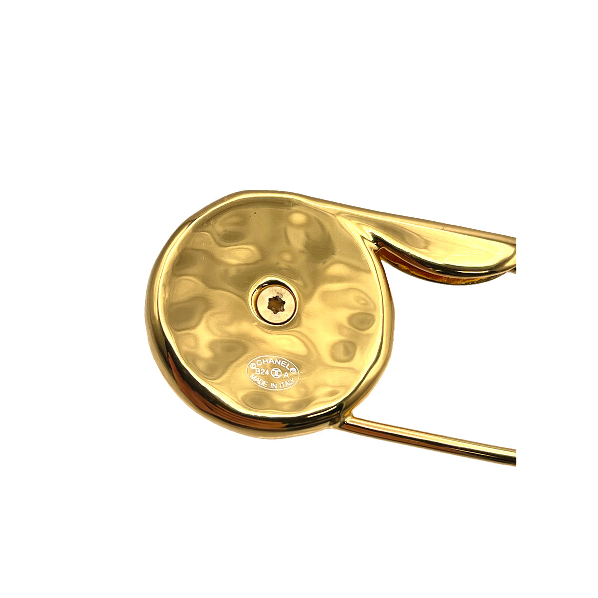 CHANEL VINTAGE BROACH PEARL TURN LOCK ACCESSORY B24A 90263152
