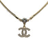 CHANEL CHOKER NECKLACE COCOMARK RHINESTONE ACCESSORY B24K 90263153 - PURPOSE