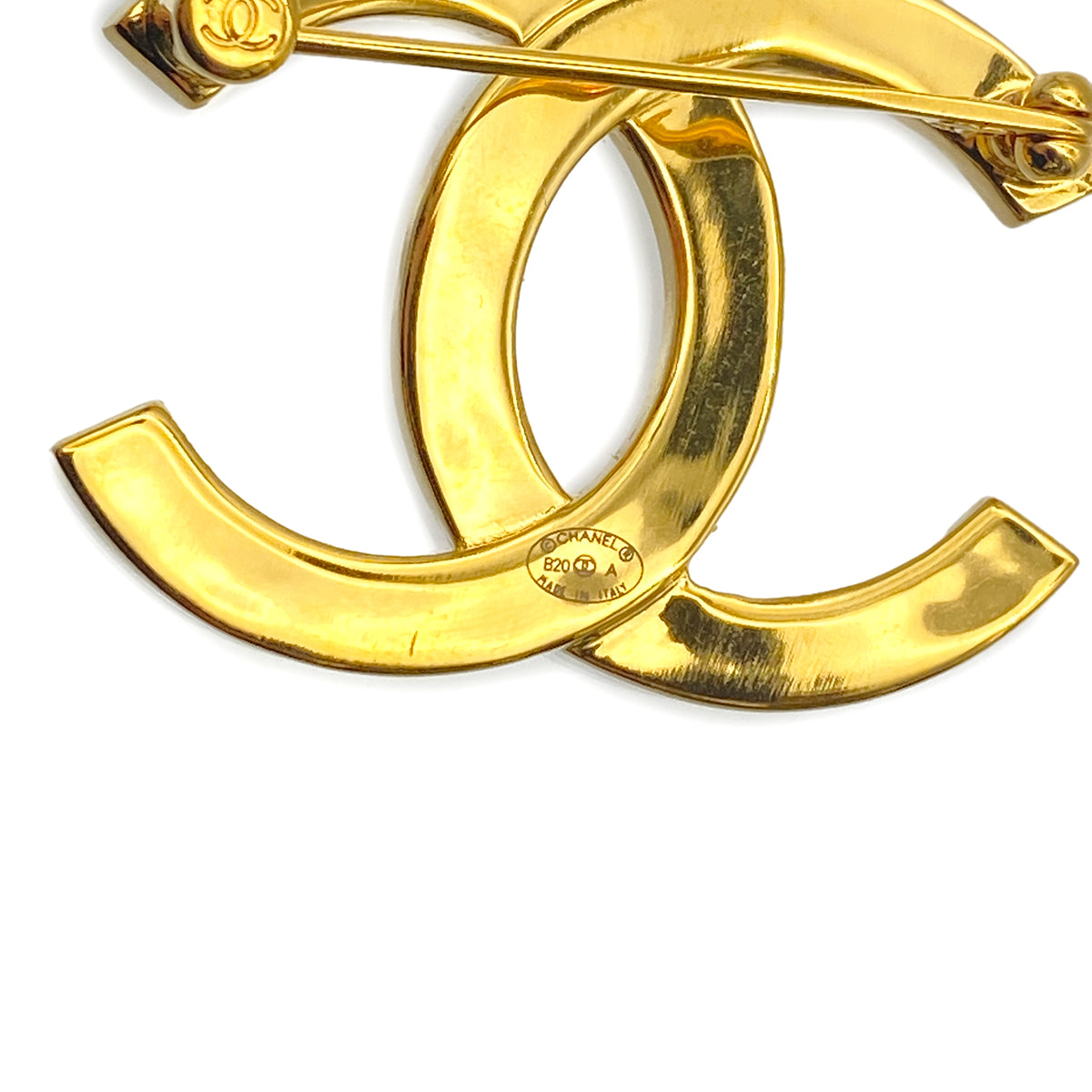 CHANEL COCOMARK BROOCH LOGO ACCESSORY B20A 90263176
