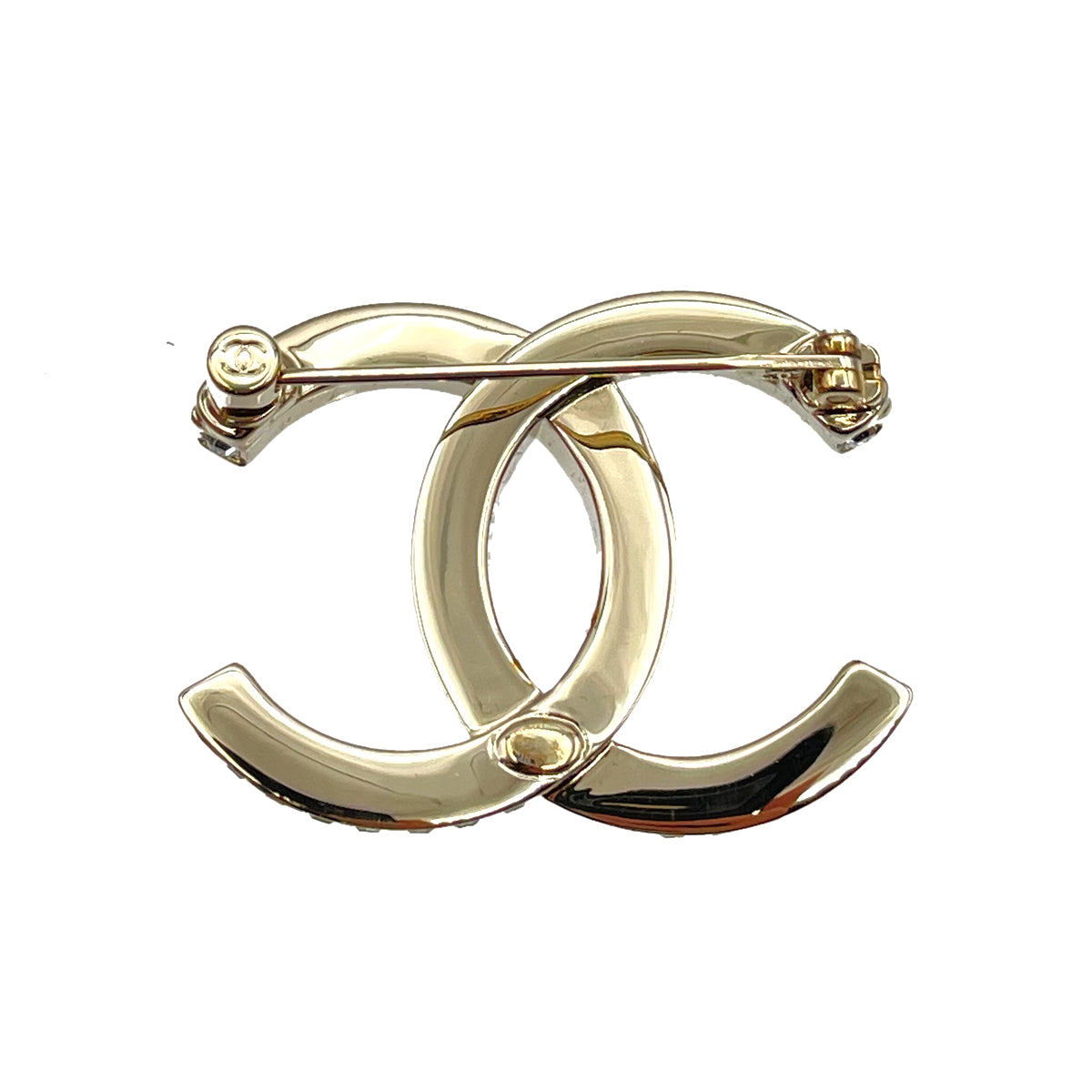 CHANEL BROACH RHINESTONE COCOMARK ACCESSORY B23B 90263177