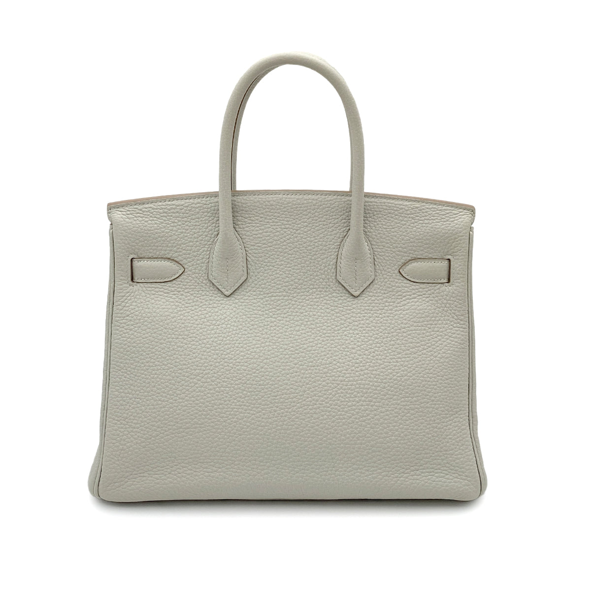 HERMES BIRKIN 30 GRIS PERLE TOGO HAND BAG D GHW 90263220