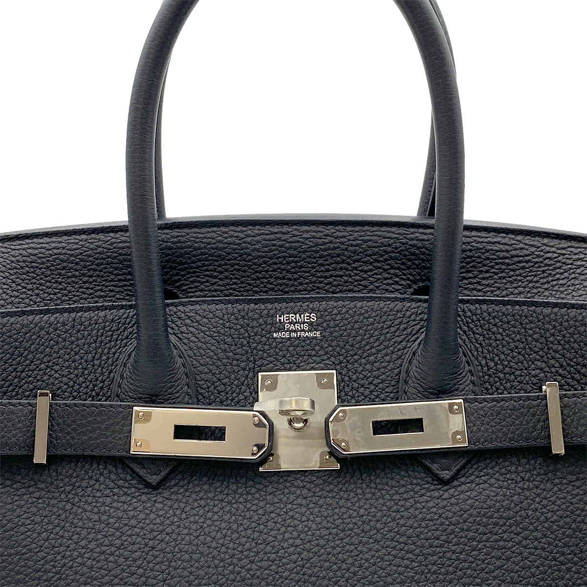 HERMES BIRKIN 30 PLOMB TOGO HAND BAG T SHW 90263227