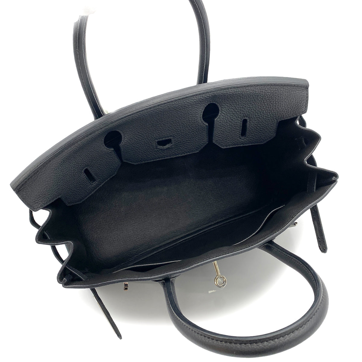 HERMES BIRKIN 30 PLOMB TOGO HAND BAG T SHW 90263227