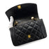 CHANEL VINTAGE DIANA SMALL CHAIN SHOULDER BAG BLACK LAMB SKIN 90263309 - PURPOSE