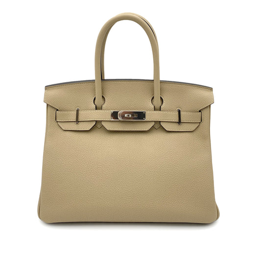 HERMES BIRKIN 30 TRENCH TOGO HAND BAG X SHW 90263310