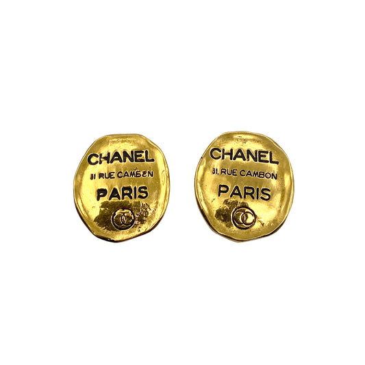 CHANEL VINTAGE EARRINGS  31 RUE CAMBON ACCESSORY 90263337