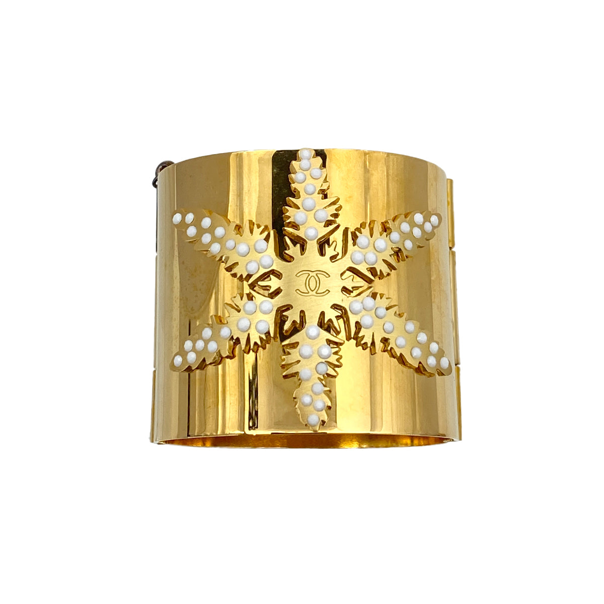 CHANEL BANGLE SNOW MARK COCOMARK ACCESSORY 90263345