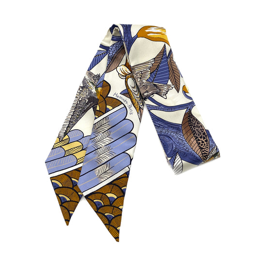 HERMES TWILLY TREE OF SONG SCARF MULTICOLOR 90263614