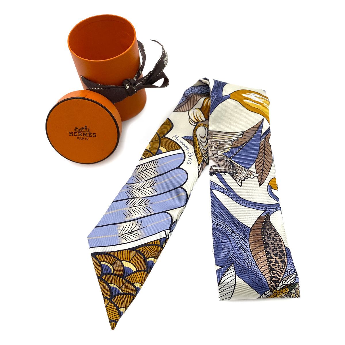 HERMES TWILLY TREE OF SONG SCARF MULTICOLOR 90263614