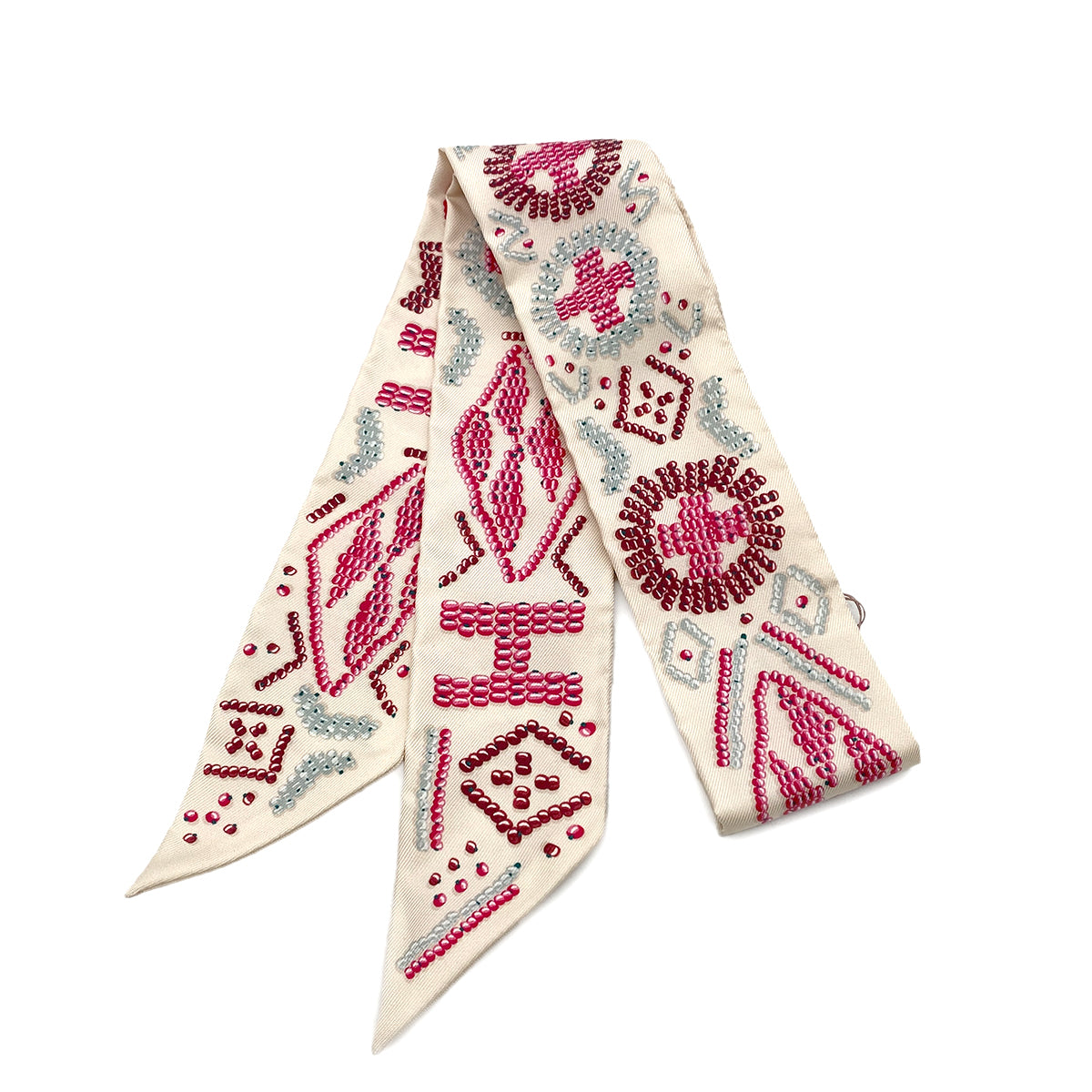 HERMES TWILLY KELLY EN PERLES SCARF MULTICOLOR 90263615