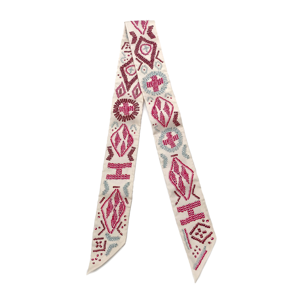 HERMES TWILLY KELLY EN PERLES SCARF MULTICOLOR 90263615
