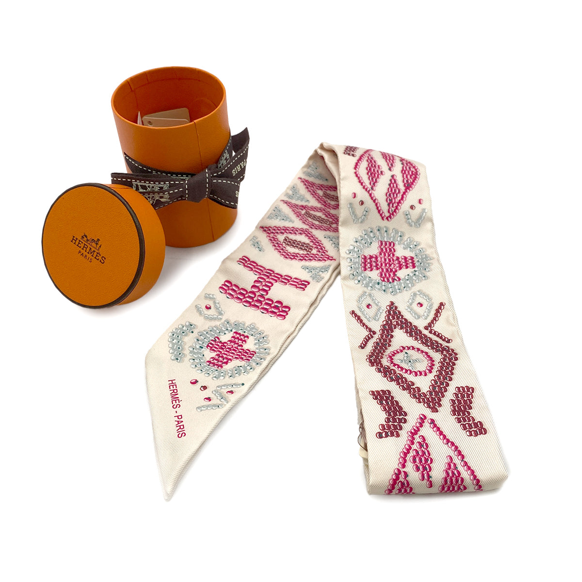 HERMES TWILLY KELLY EN PERLES SCARF MULTICOLOR 90263615