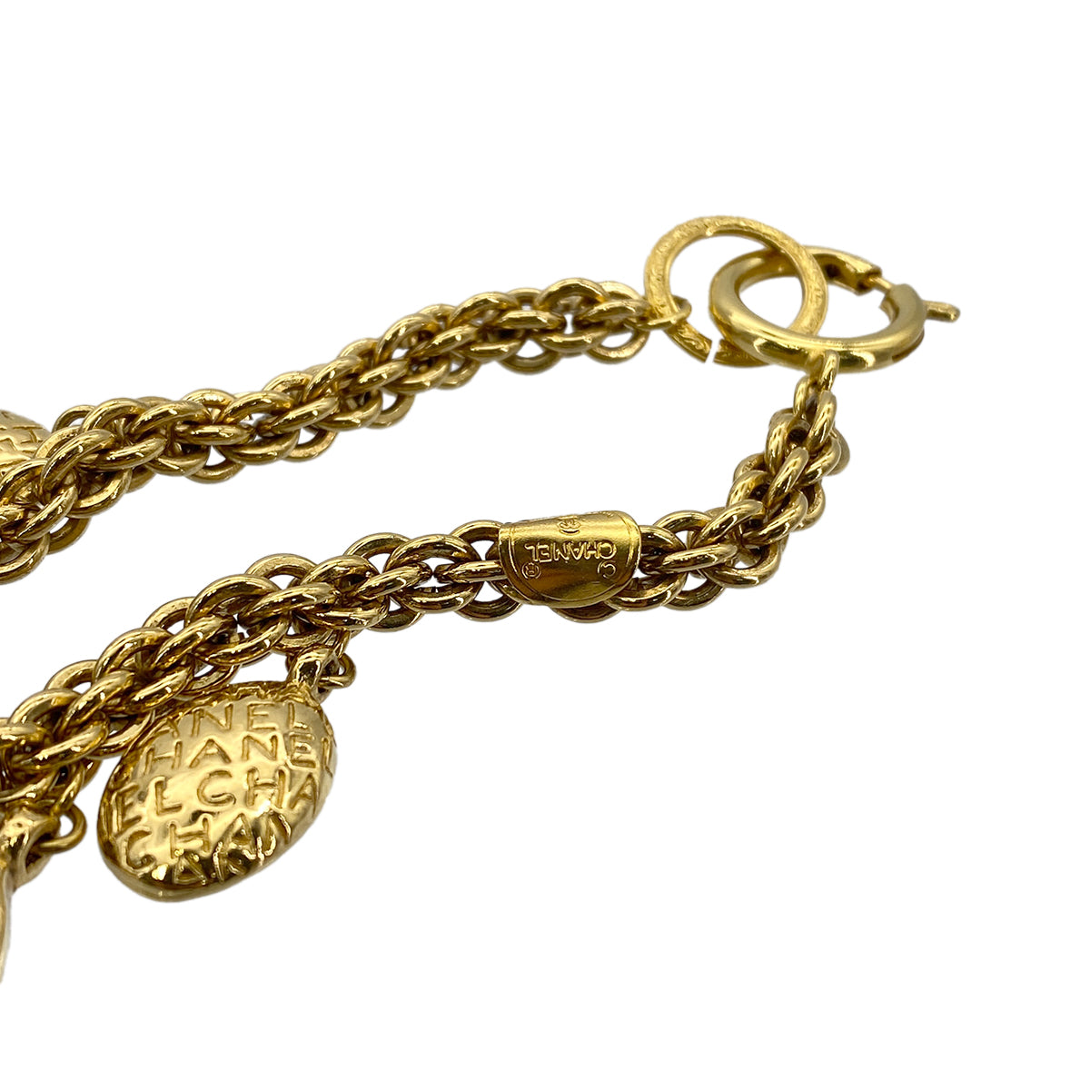 CHANEL VINTAGE NECKLACE COLOR STONE ACCESSORY 90263619