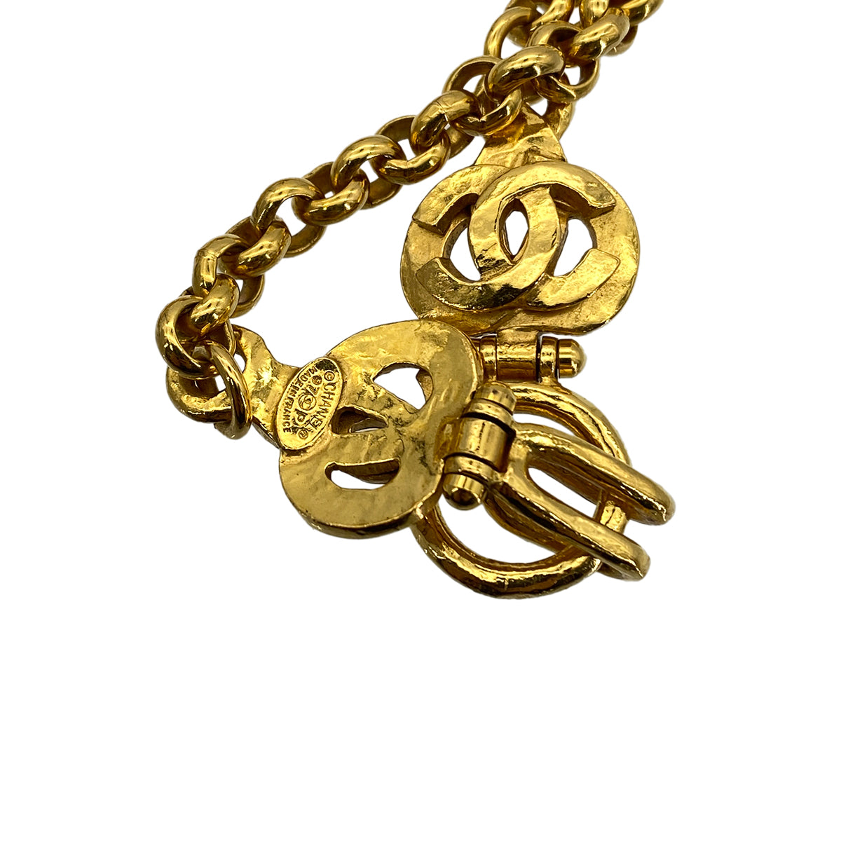 CHANEL VINTAGE NECKLACE COCOMARK ACCESSORY 97P 90263627