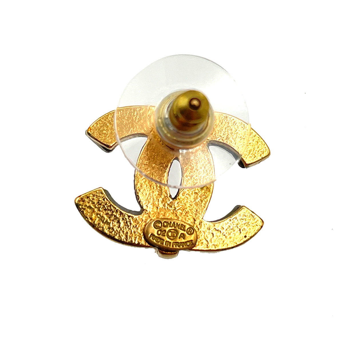 CHANEL EARRINGS COCOMARK CRYSTAL ACCESSORY 02A 90263636