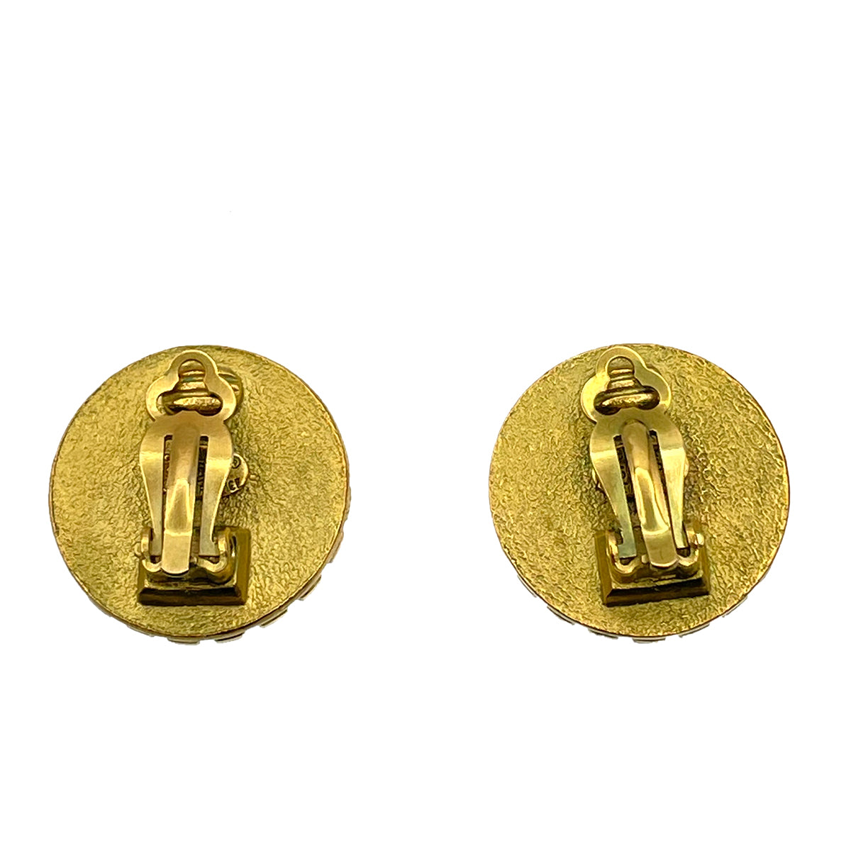 CHANEL VINTAGE EARRINGS COCOMARK ROUND ACCESSOR 90263637