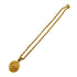 CHANEL VINTAGE NECKLACE ROUND COCOMARK ACCESSORY 94A 90263653 - PURPOSE