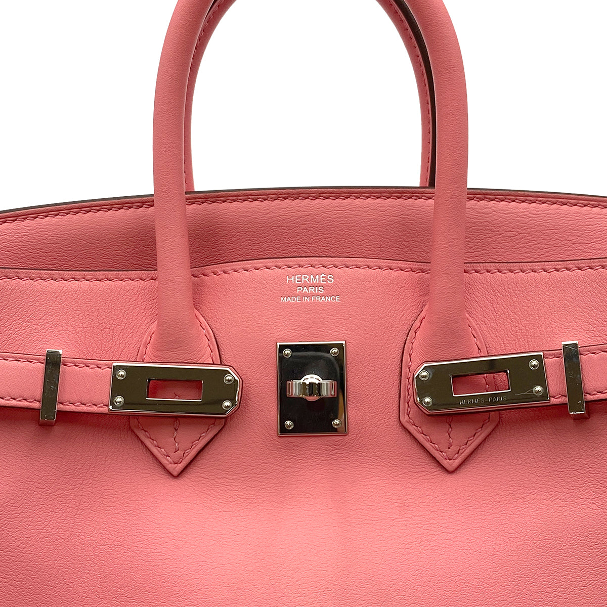 HERMES BIRKIN 25 ROSE D'ETE SWIFT HAND BAG Y SHW 90264339