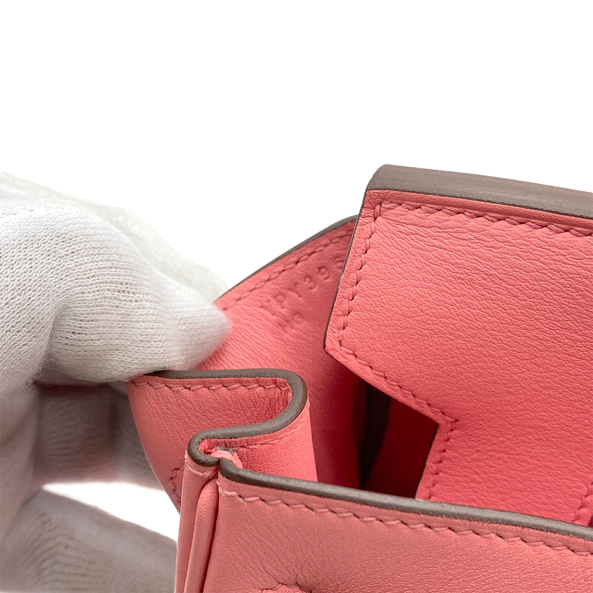 HERMES BIRKIN 25 ROSE D'ETE SWIFT HAND BAG Y SHW 90264339