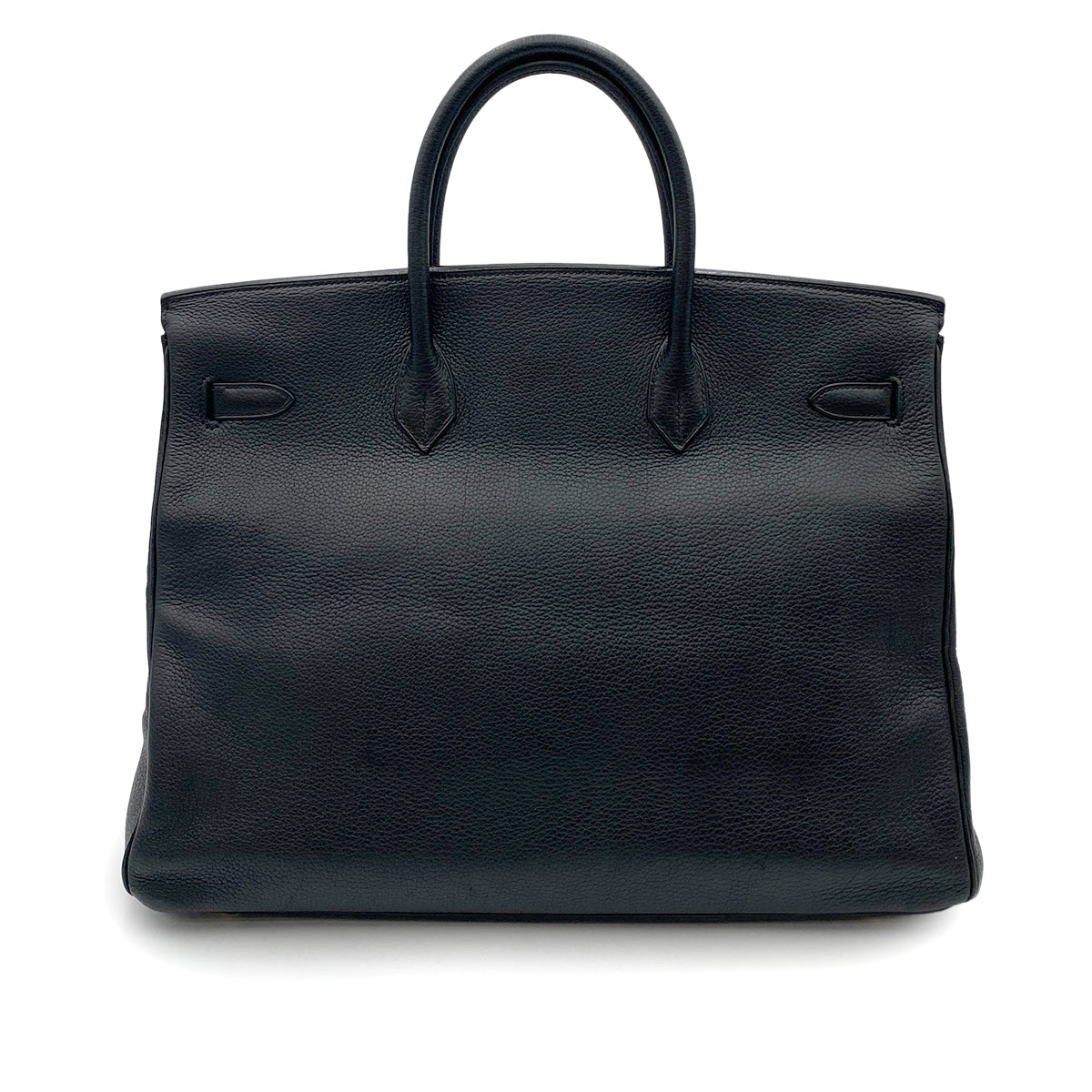 HERMES BIRKIN 40 BLACK TOGO HAND BAG □E GHW 90264342