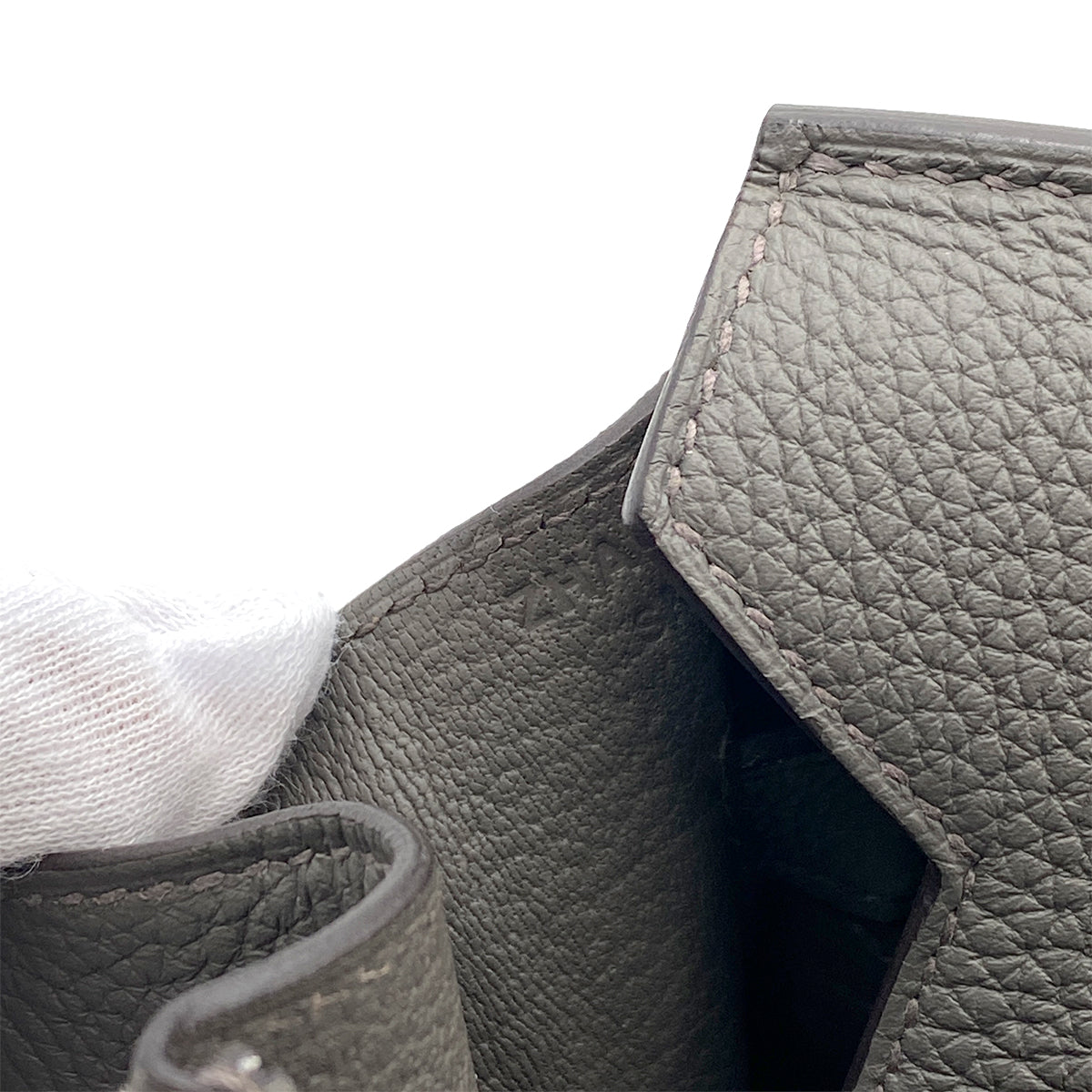 HERMES BIRKIN 30 ETAIN TOGO HAND BAG Z GHW 90264350