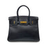 HERMES BIRKIN 30 BLACK ARDENNES HAND BAG □E GHW 90264352 - PURPOSE