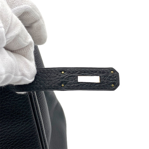 HERMES BIRKIN 30 BLACK ARDENNES HAND BAG □E GHW 90264352 - PURPOSE