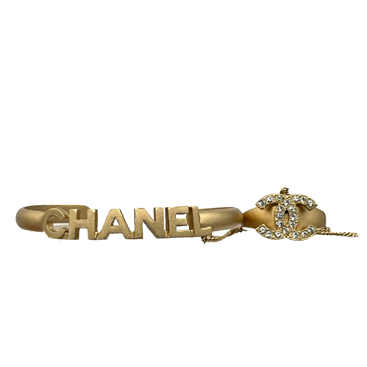 CHANEL BANGLE COCOMARK RHINESTONE ACCESSORY 01C 90264392