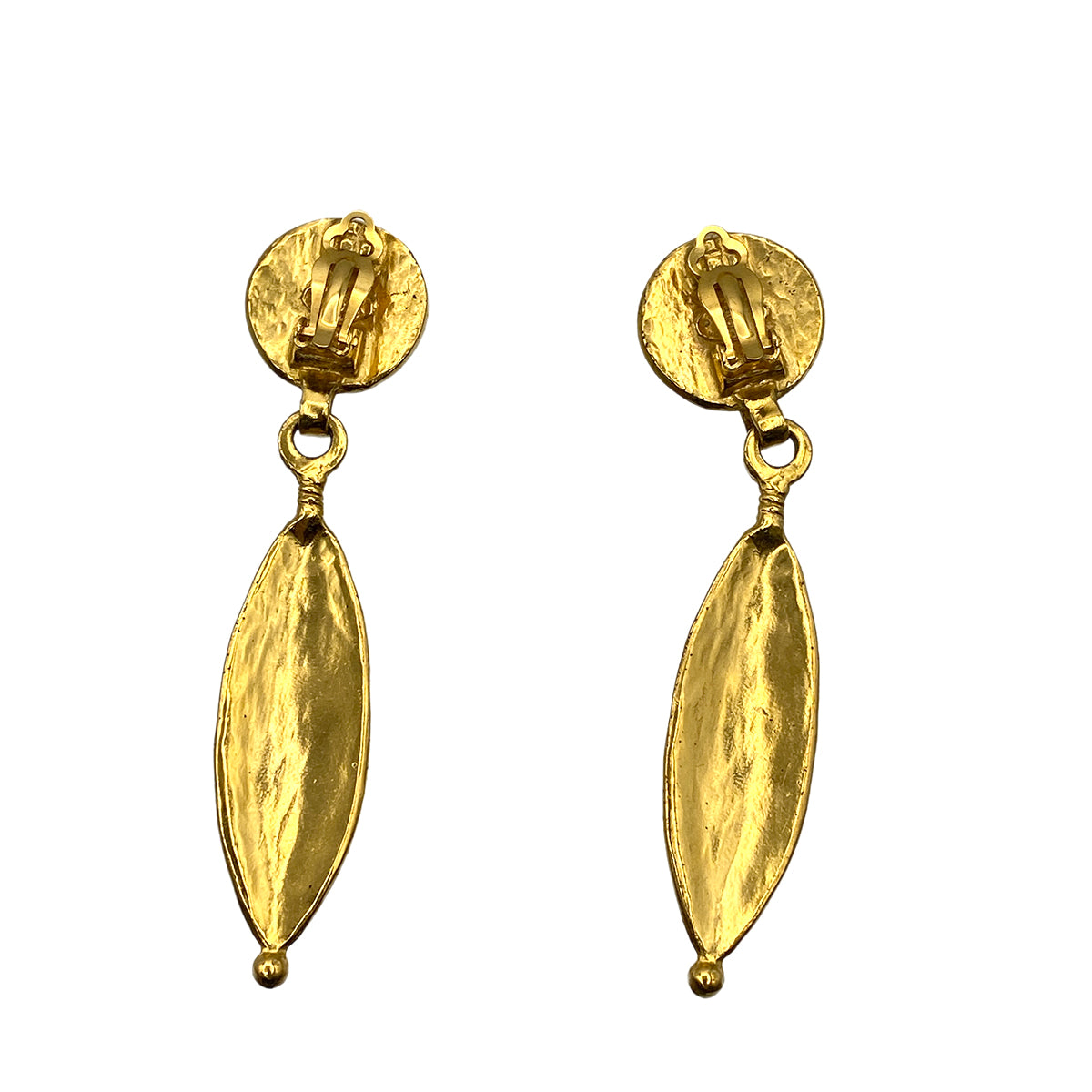 CHANEL VINTAGE EARRINGS COCOMARK SWING ACCESSORY 98P 90264393