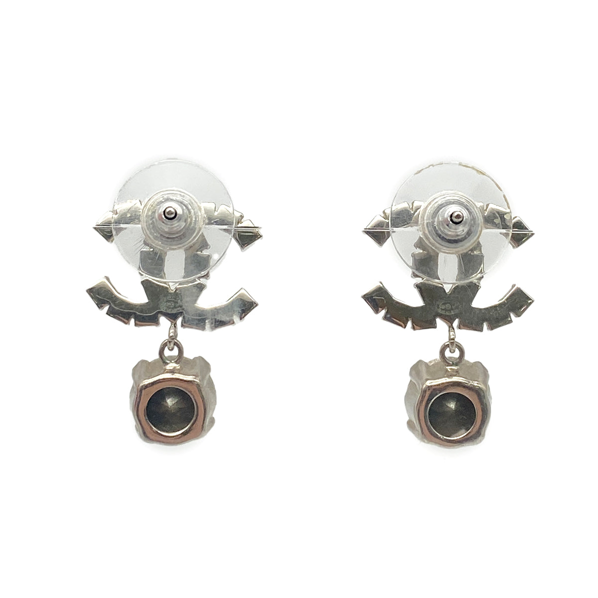 CHANEL EARRINGS COCOMARK RHINESTONE SWING ACCESSORY B20V 90264398