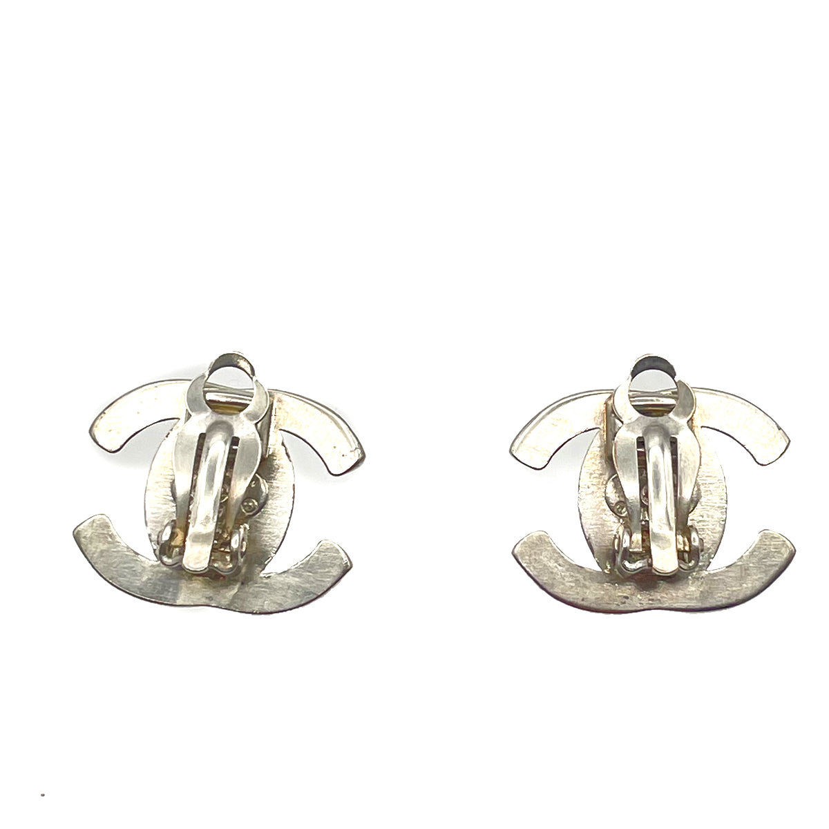 CHANEL VINTAGE EARRINGS TURN LOCK ACCESSORY 90264404