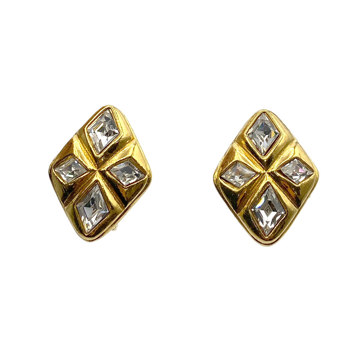 CHANEL EARRINGS RHINESTONE ACCESSORY 90264415