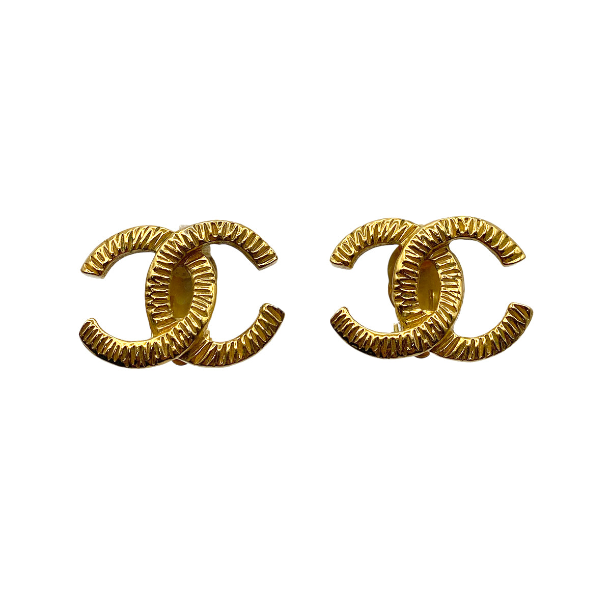 CHANEL VINTAGE EARRINGS COCOMARK ACCESSORY 90264416