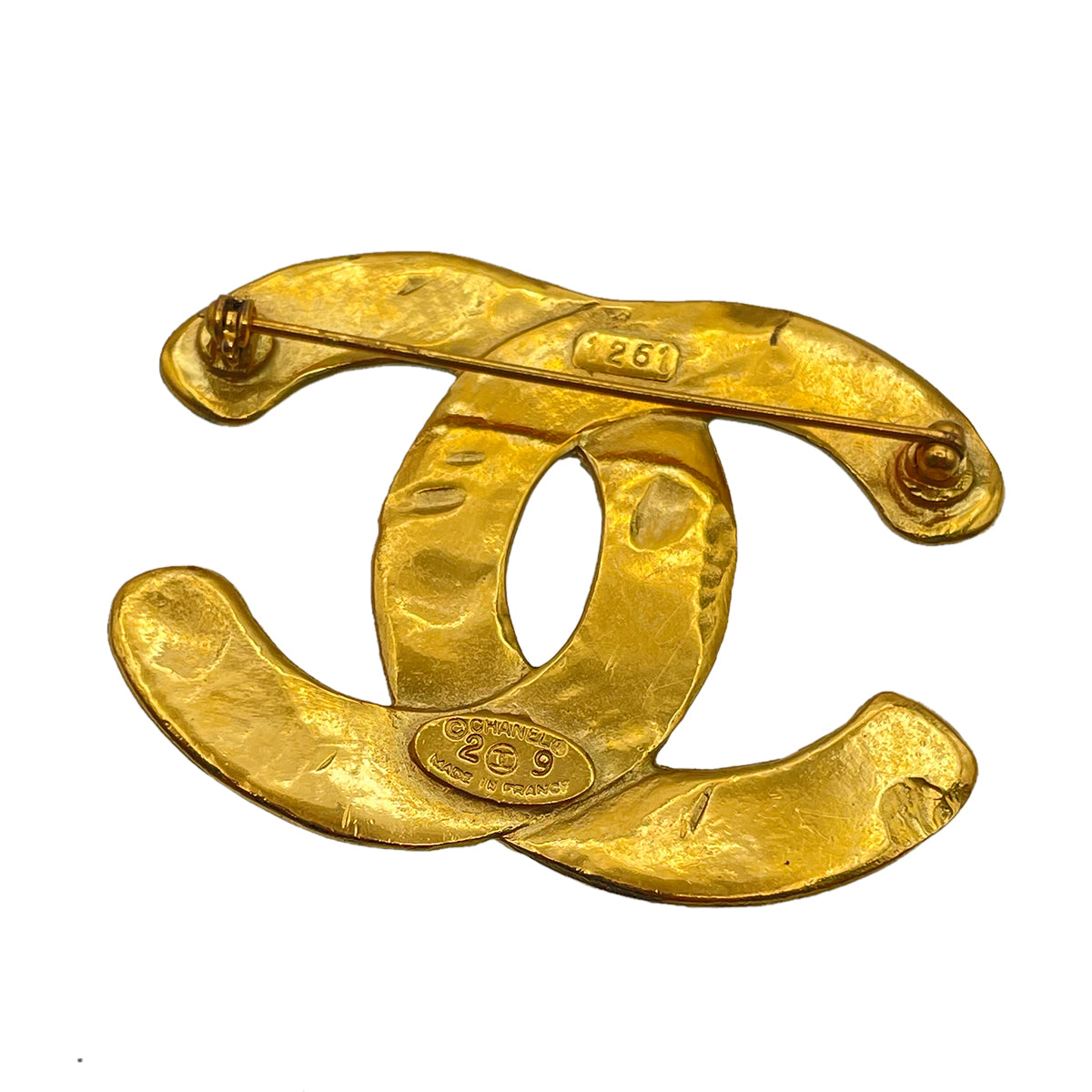 CHANEL VINTAGE BROACH COCO MARK ACCESSORY 90264417