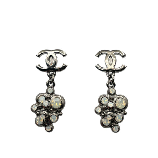 CHANEL EARRINGS COCOMARK SWING RHINESTONE ACCESSORY 90264425