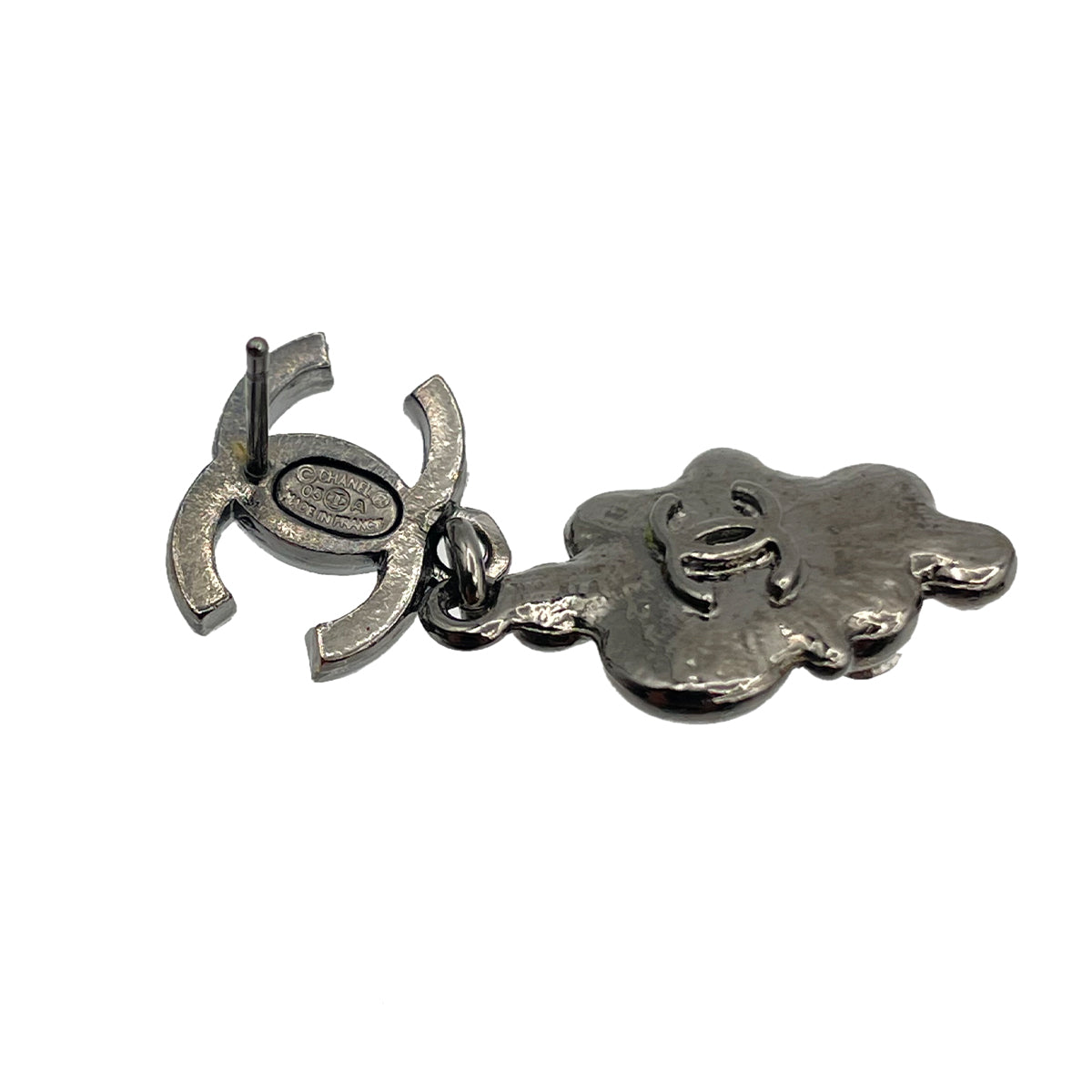 CHANEL EARRINGS COCOMARK SWING RHINESTONE ACCESSORY 90264425