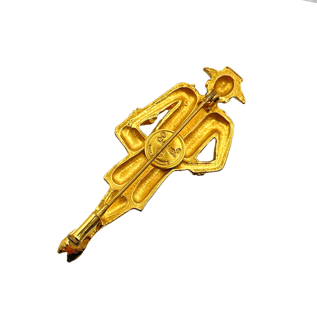CHANEL VINTAGE BROACH  MADEMOISELLE ACCESSORY 90264439