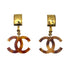 CHANEL VINTAGE EARRINGS COCOMARK SWING ACCESSORY 94P 90264447 - PURPOSE