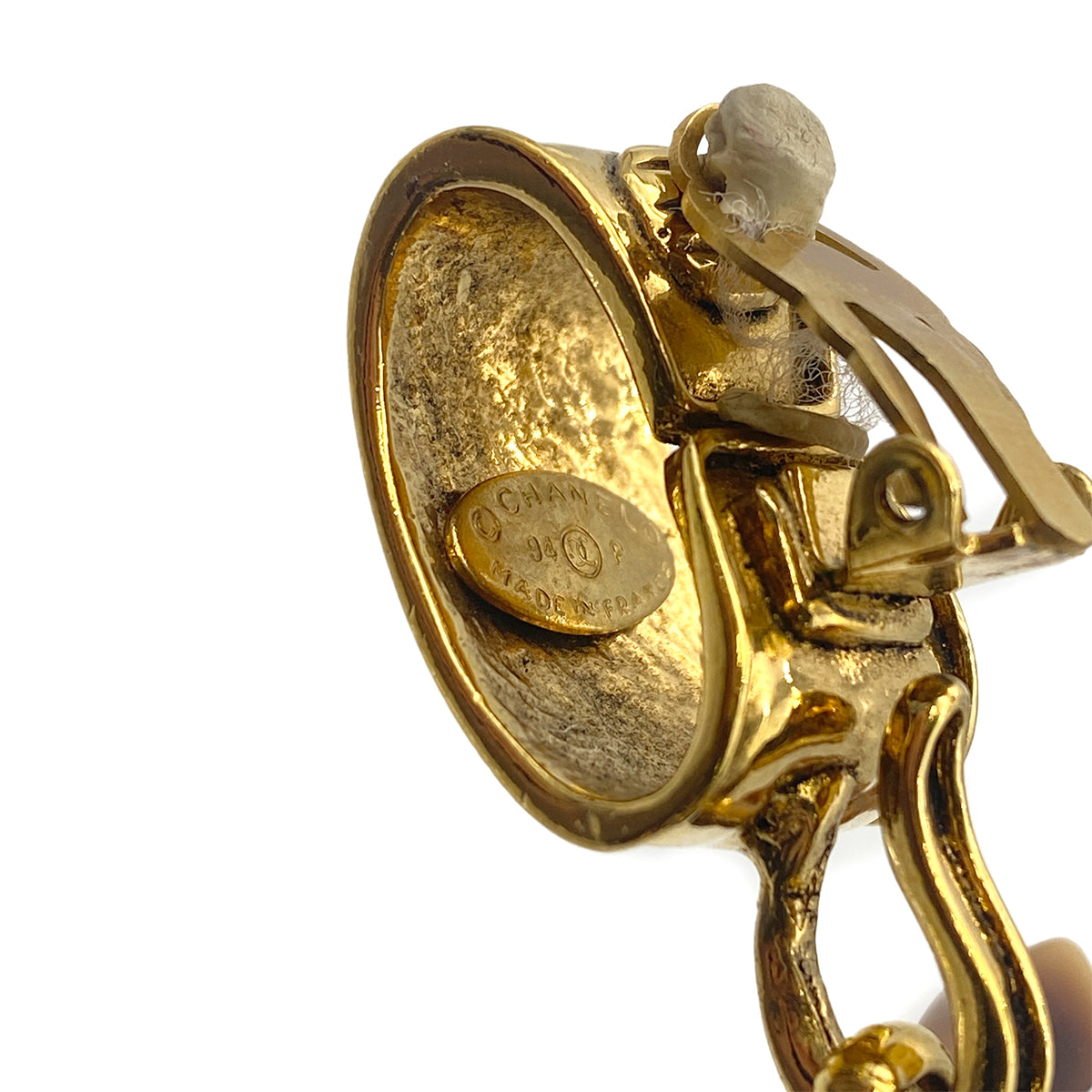 CHANEL VINTAGE EARRINGS COCOMARK SWING ACCESSORY 94P 90264447