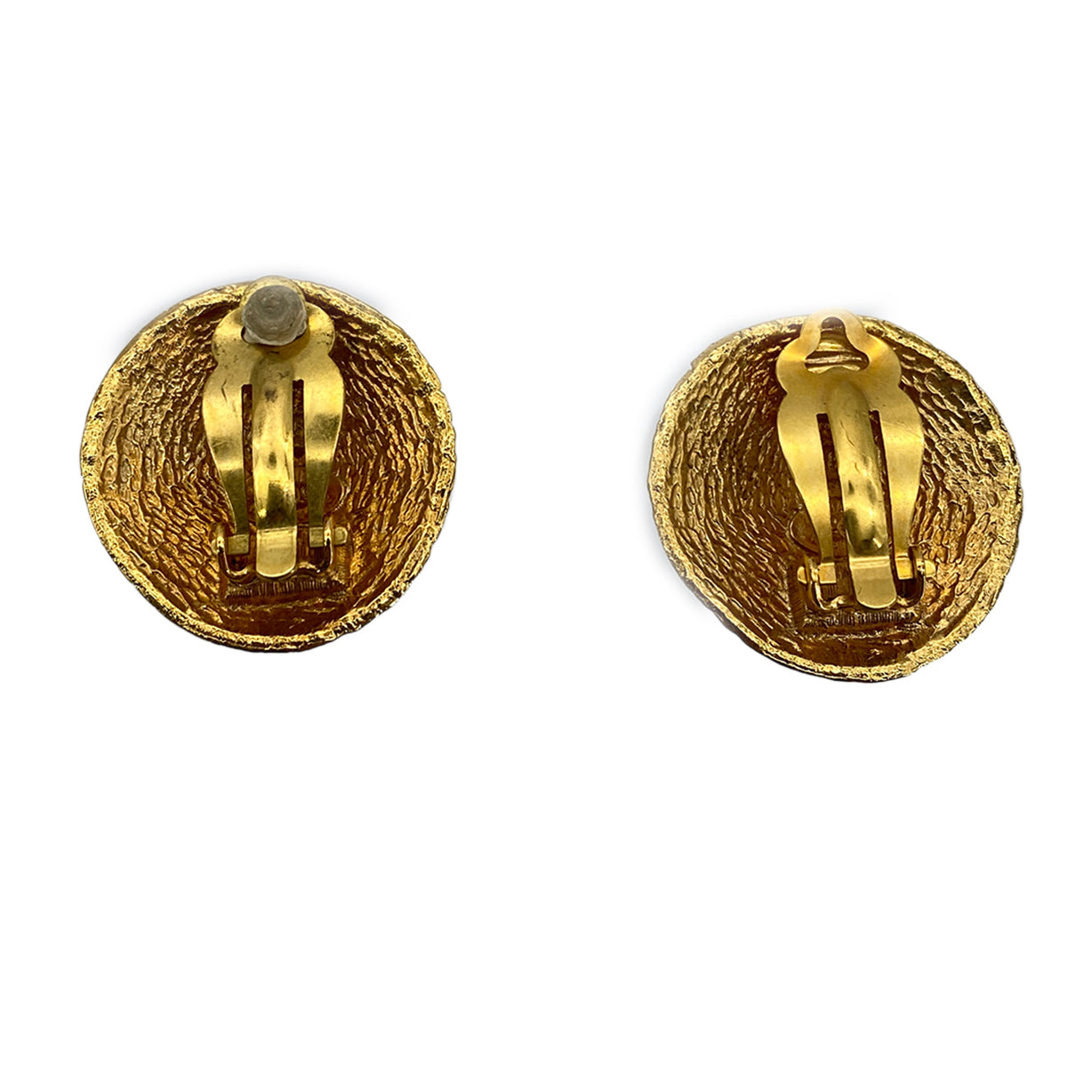 CHANEL VINTAGE EARRINGS COCOMARK ROUND ACCESSORY 29 90264449