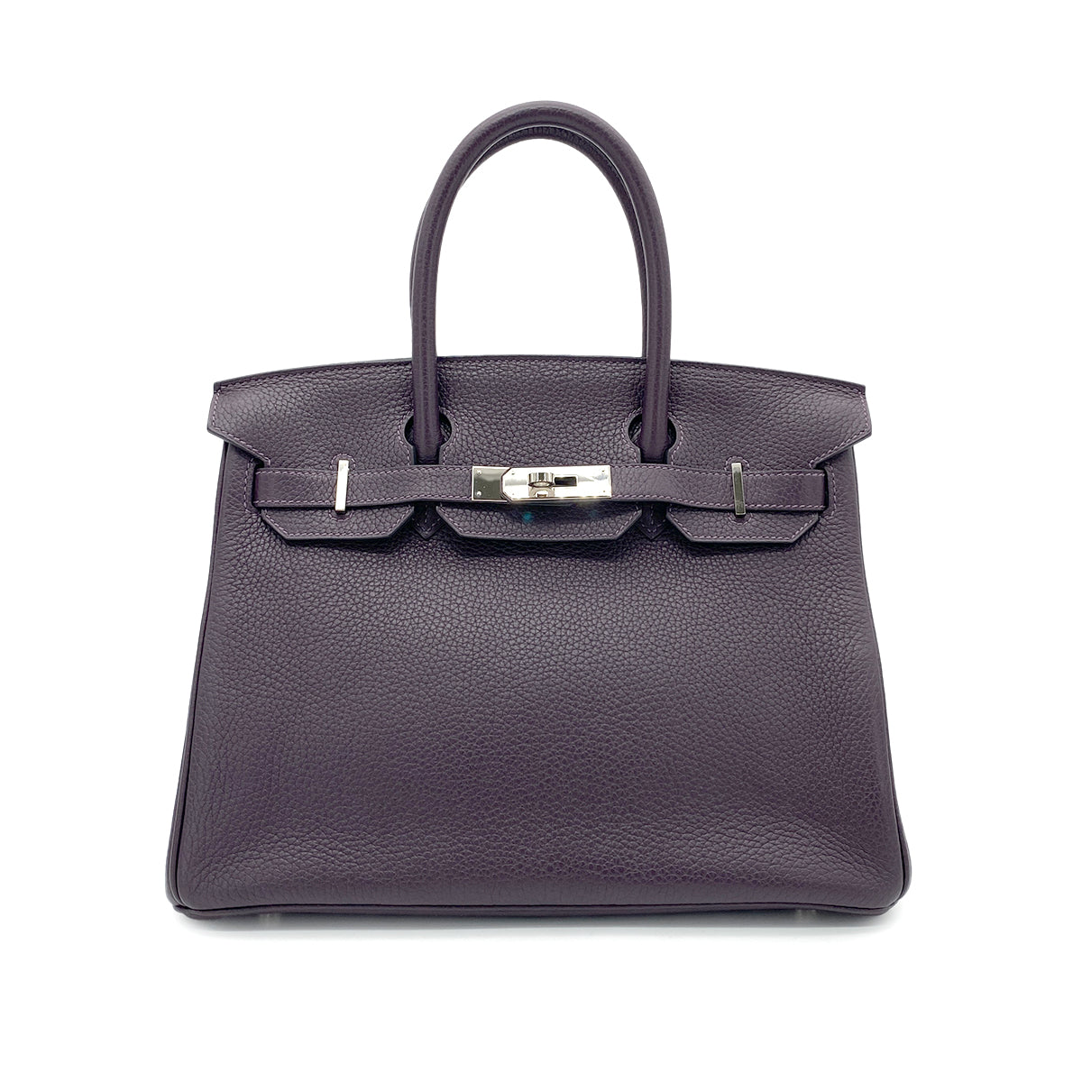 HERMES BIRKIN 30 CASSIS TOGO HAND BAG D SHW SPO 90264507