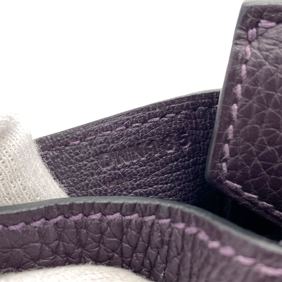 HERMES BIRKIN 30 CASSIS TOGO HAND BAG D SHW SPO 90264507