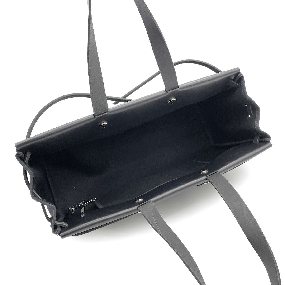 HERMES HER BAG CABAS GM BLACK TOILE OFFICIER VACHE HUNTER TOTE □G 90264508