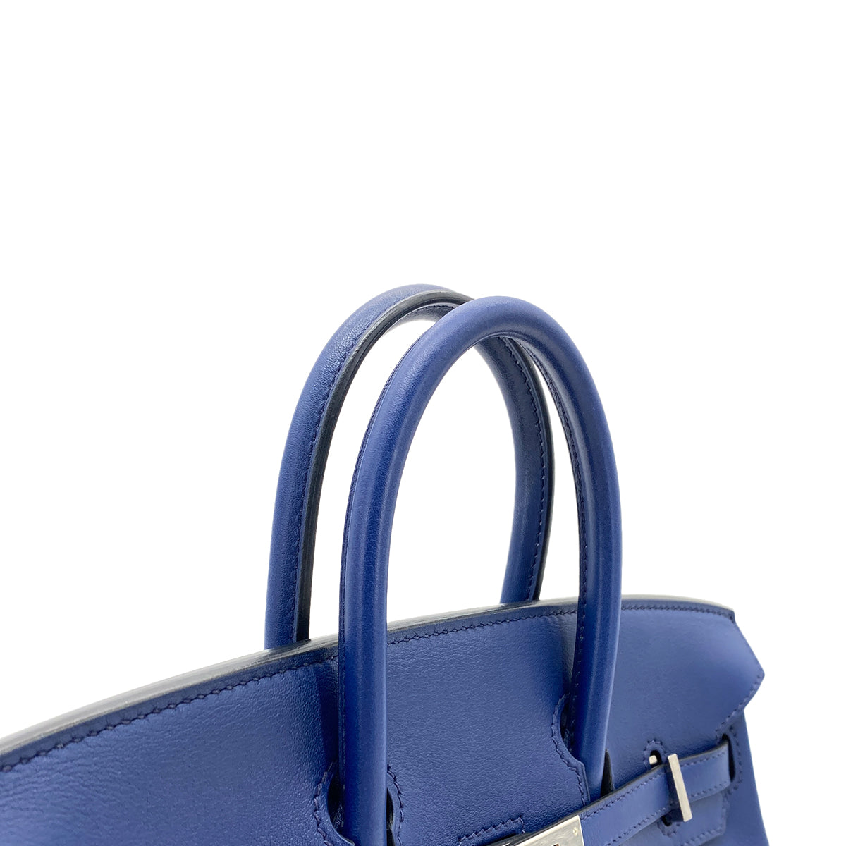 HERMES BIRKIN 25 BLEU SAPHIR SWIFT HAND BAG X SHW 90264515